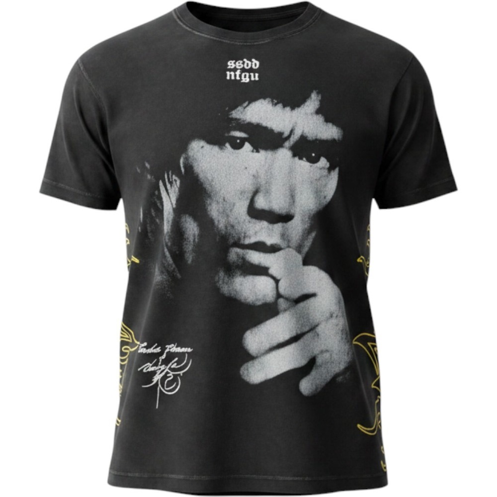 Darc‎ Sport x Bruce Lee Dont Think Feel Premium Tee Black Large Gold Label